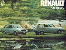Catalogue brochure Renault 12