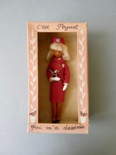 poupée Peynet, Hôtesse de l'air aéroport de Paris, en technigom France, 1960