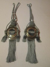 PAIRE EMBRASES A RIDEAUX