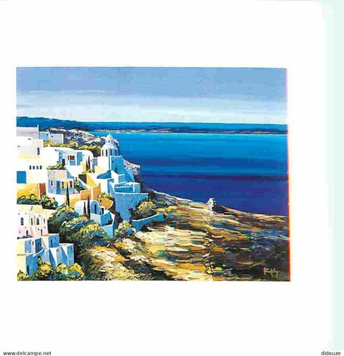Carte postale art peinture - -,