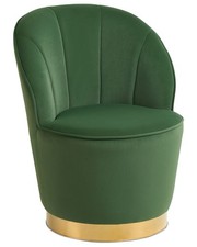 Fauteuil glam retro velours - fauteuil,