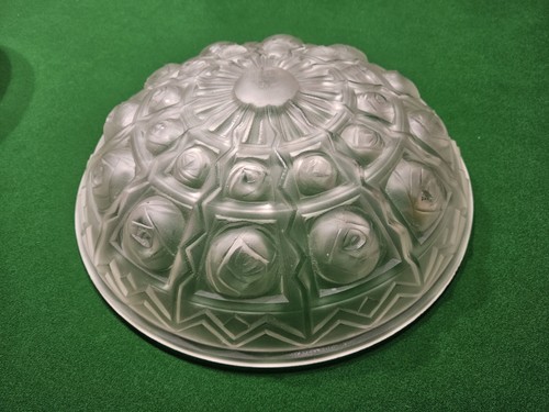 Coupe art deco lustre verre - art,