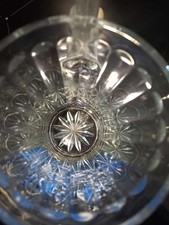 CHOPE Bière en verre Rastal à couvercle étain blason Frédéric II de Bavière