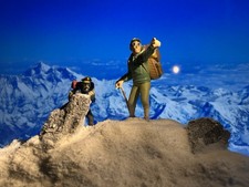 Diorama  "Tintin Au Tibet