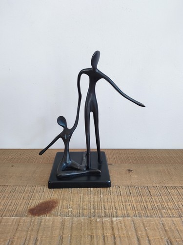 Sculpture bronze couple - sculpture,