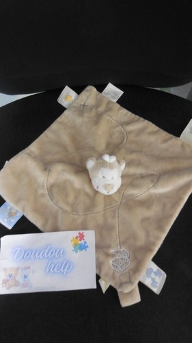Doudou plat singe bill - singe,