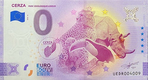 Billet euro cerza parc - 0,