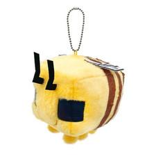 Minecraft The Movie - Mascotte porte-clés poupée peluche abeille -...