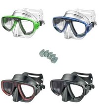 Seac Sub Extreme 50 Masque De Plongée Avec Verres Optiques -1,0 À -6,0 Force