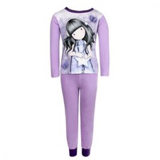 Santoro Gorjuss Poupée Pyjamas Deux Pièces Fille 4,5,6anni Original 100% % Coton