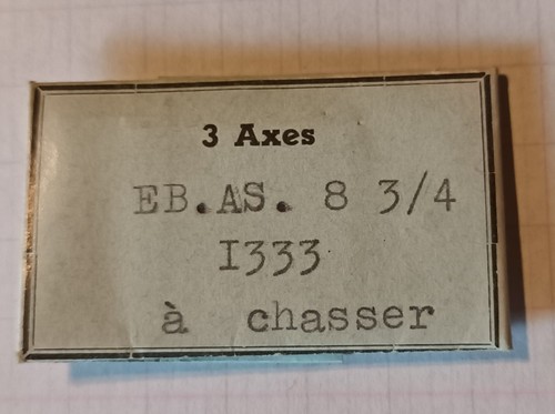 Axe balancier unruhwelle - de,