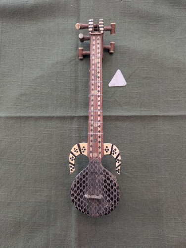 Miniature rawap stringed folk - rawap,