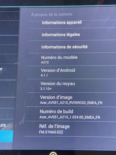 Carte mère acer - acer, tab