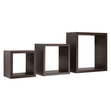 ÉTAGÈRES CARRÉES MURALES