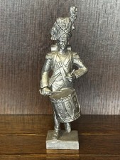 Figurine en étain 14 cm/ Etains du Manoir - Tambour Napoléonien - Très Bel État