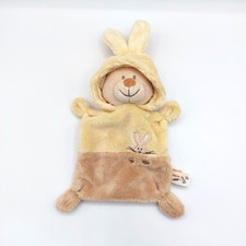 Doudou plat ours déguisé en