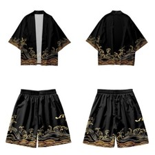 Mens Kimono Coat Outwear Line