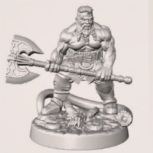 Lucky puv the warrior dwarf - lucky,