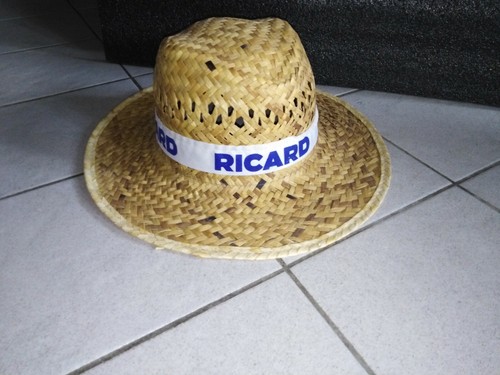 Chapeau ricard pailles - ,