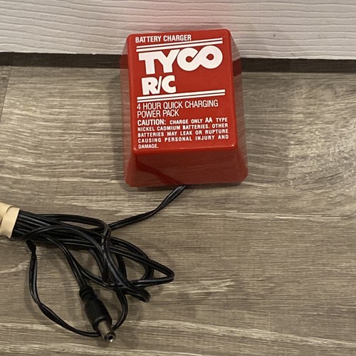 Tyco red battery charger - tyco,