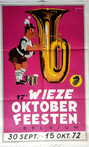 Affiche originale 17e wieze - -,
