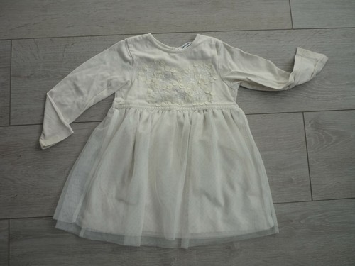 Robe fille tulle - fille, crème
