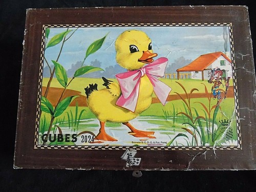 Ancien jeu cubes anciens - de,
