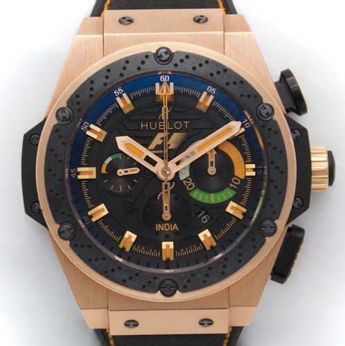 Hublot king power india - power, f1