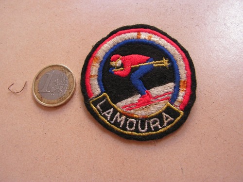 Patch ancien ski lamoura - ski,
