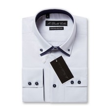 Hommes Blanc Avec Marine