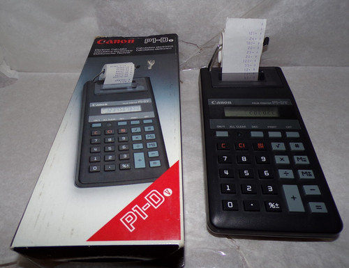 Calculatrice imprimante canon - imprimante,