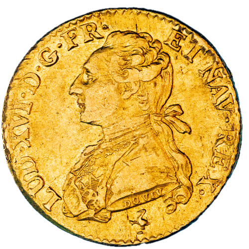 Louis xvi au - louis, d'or