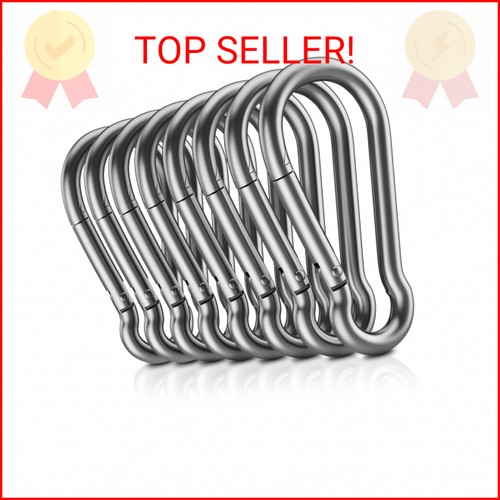 304 stainless steel carabiner - 304,