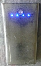 Power Bank Neoxeo 6000 mAh – 2 ports USB – noire – charge nomade – REF 6039