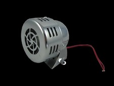 Sirene "AIR RAID ALARM" metal chromee pour Harley et tout véhicule 12V