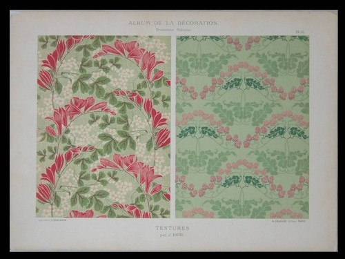 Tentures bohl 1901 - bohl, -1901-
