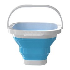 Seau pliable, portable et