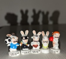 LOT FEVES LAPIN CRETIN PORCELAINE 