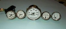Willys MB Jeep Ford GPW CJ - Compteur de vitesse + Température + Huile + Carb...