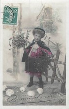 CP BONNE ANNEE ENFANT FRISE