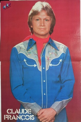 Claude francois poster - claude,
