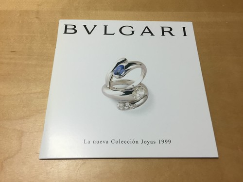 Brochure folleto bulgari la - folleto,