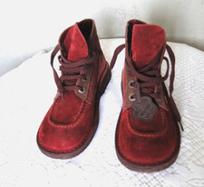 Chaussures kickers rouge - kickers, 3