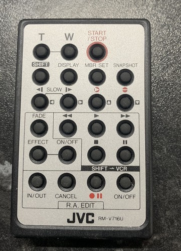 Télécommande caméscope jvc - télécommande,