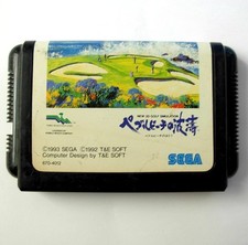 Rare : NEW 3D GOLF SIMULATION Pebble beach (JAP) Megadrive / Game for Mega Drive