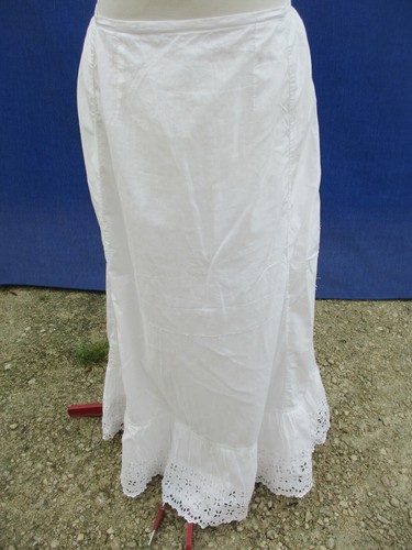Jupon coton ancien - n°5, en