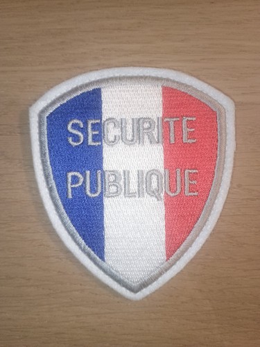 Ecusson tissu police nationale