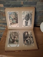 Album  112 CPA   Père Noël carte Postale Vintage Postcards SANTA CLAUS 