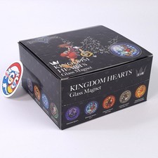 Kingdom hearts glass magnet - kingdom,