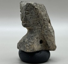 Très rare pièce d'échecs romaine ancienne exquise avec visage